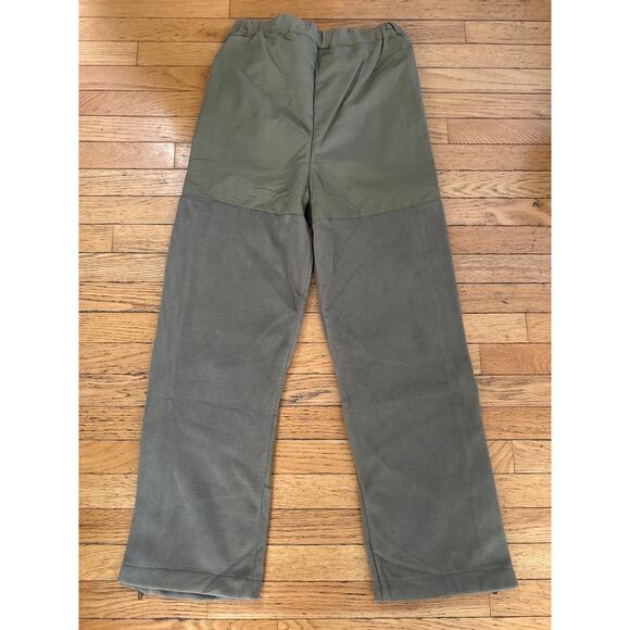 US Military Coyote Tan Fleece Pants Large Cold Weather ECWCS Tactical Outdoor - Picture 2 of 6